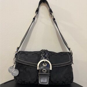 SOLD! Vintage Coach Black Soho Shoulder Bag 🖤